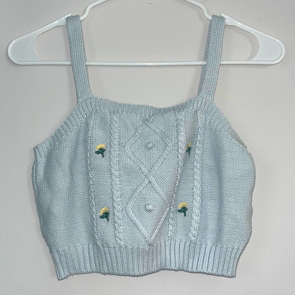 Wild Fable Knit Cropped Sweater